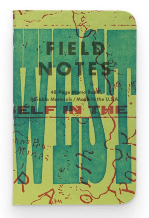 Field Notes United States of Letterpress - Series A