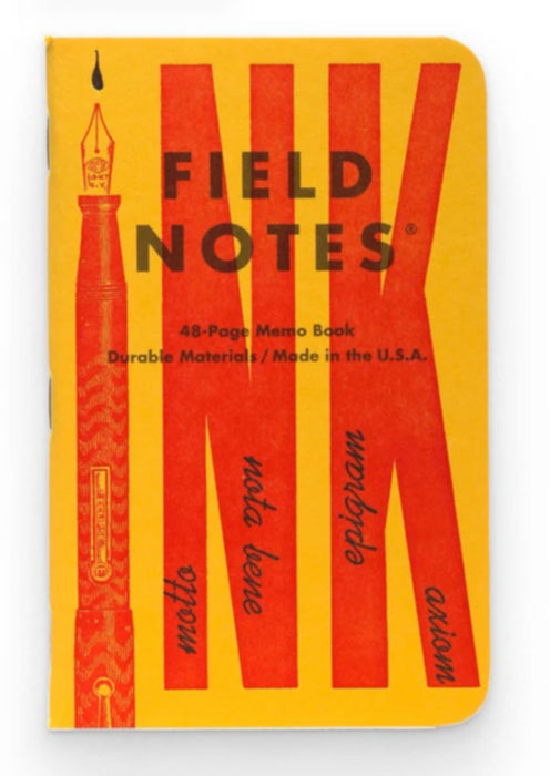 Field Notes United States of Letterpress - Series B