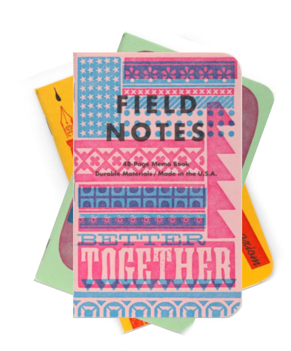 Field Notes United States of Letterpress - Series B