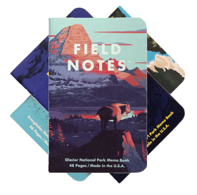 Field Notes National Parks - Series F