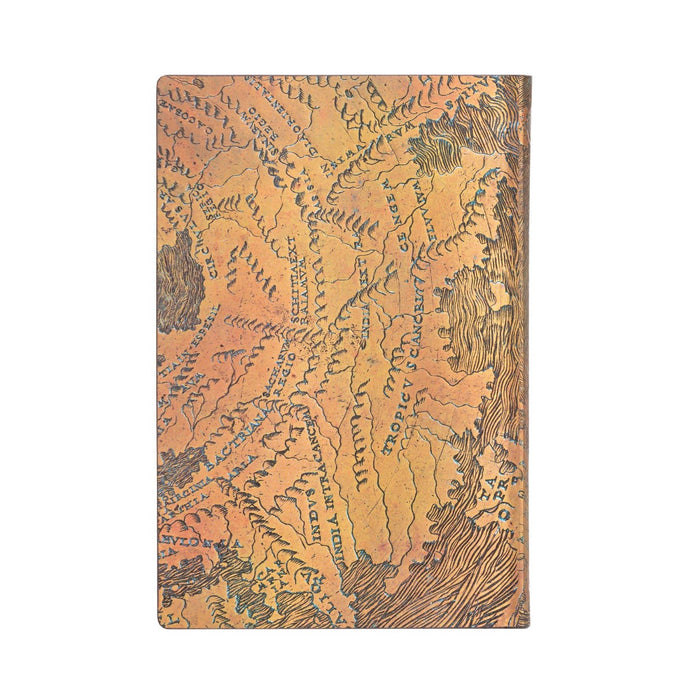 Paperblanks Hunt-Lenox Globe - Flexi Mini Lined Notebook, 208pages