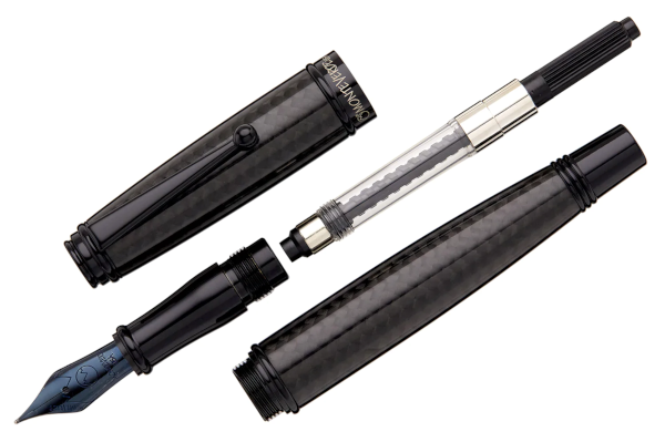 Monteverde Invincia Deluxe Fountain Pen - Black - Medium