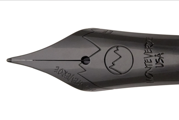 Monteverde Invincia Deluxe Fountain Pen - Black - Extra Fine