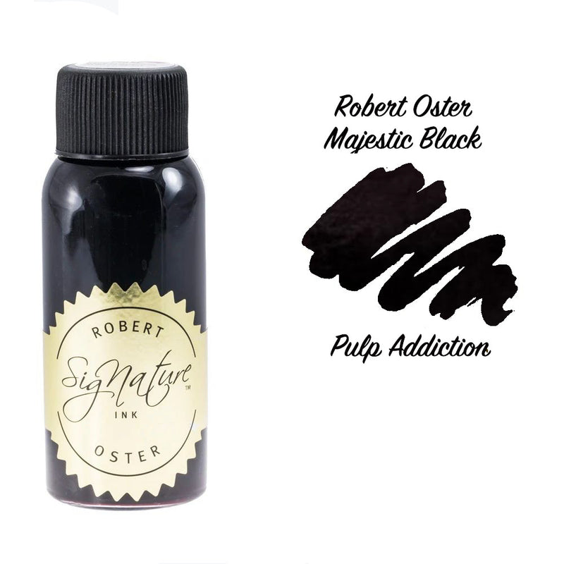 Robert Oster Signature Ink 7th Anniversary - Majestic Black 50ml
