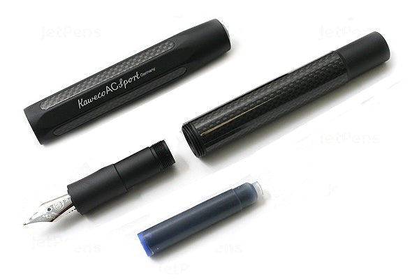Kaweco AC Sport Carbon Fountain Pen - Black