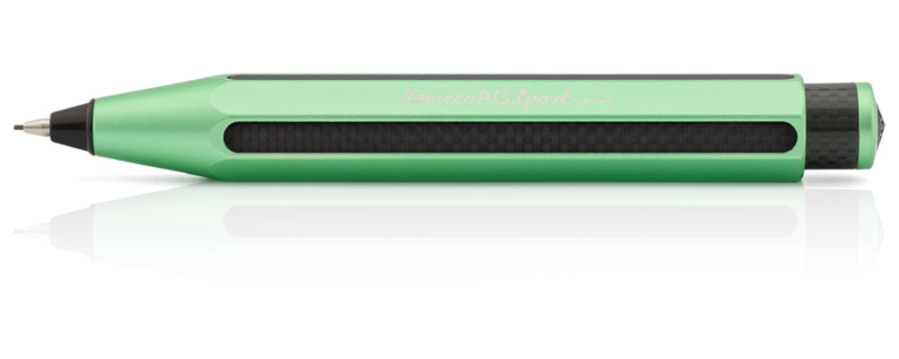 Kaweco AC Sport Carbon 0.7mm Mechanical Pencil - Green