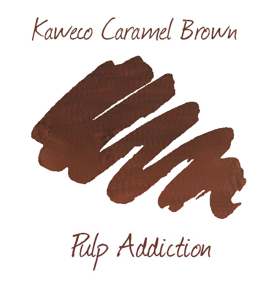 Kaweco Ink - Caramel Brown - 2ml Sample