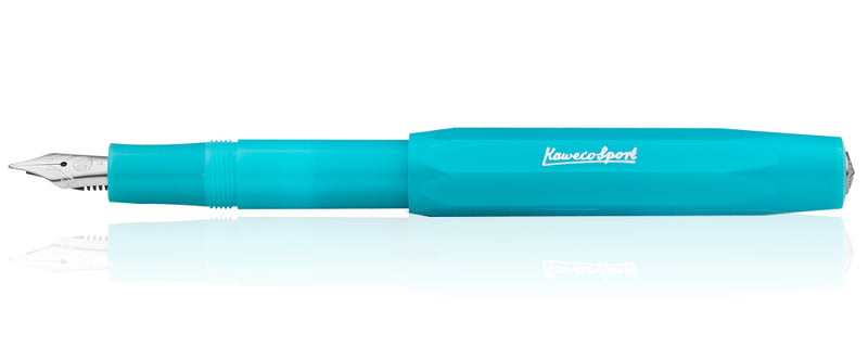 Kaweco Frosted Sport Fountain Pen - Blueberry