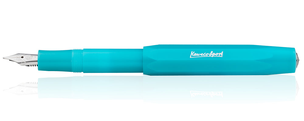 Kaweco Frosted Sport Fountain Pen - Blueberry