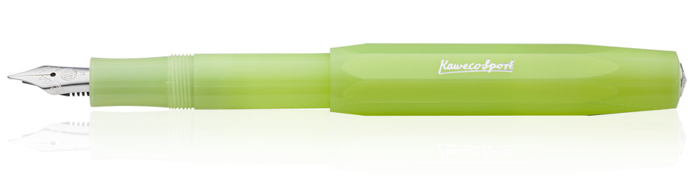 Kaweco Frosted Sport Fountain Pen - Lime — Pulp Addiction