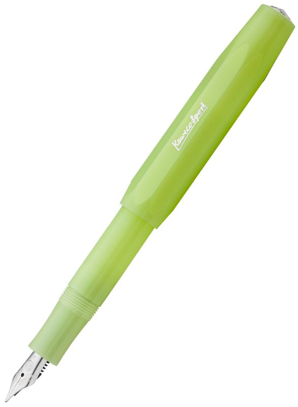 Kaweco Frosted Sport Fountain Pen - Lime