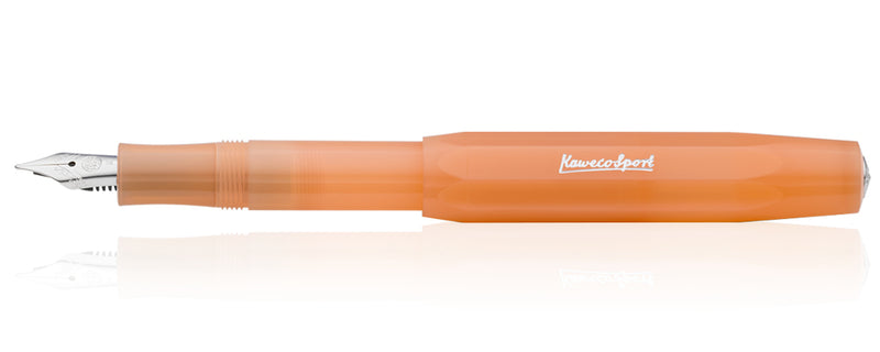 Kaweco Frosted Sport Fountain Pen - Mandarin