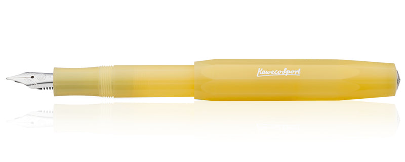 Kaweco Frosted Sport Fountain Pen - Sweet Banana
