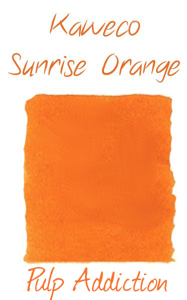 Kaweco 50ml Ink Bottle - Sunrise Orange