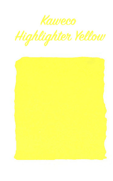 Kaweco Ink Cartridges - Highlighter Yellow