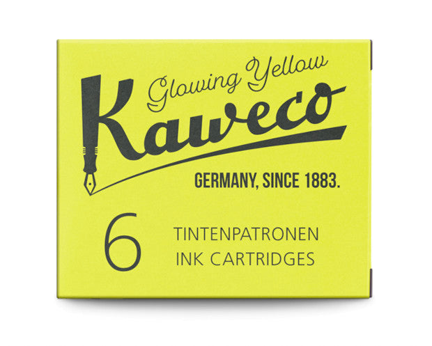 Kaweco Ink Cartridges - Highlighter Yellow
