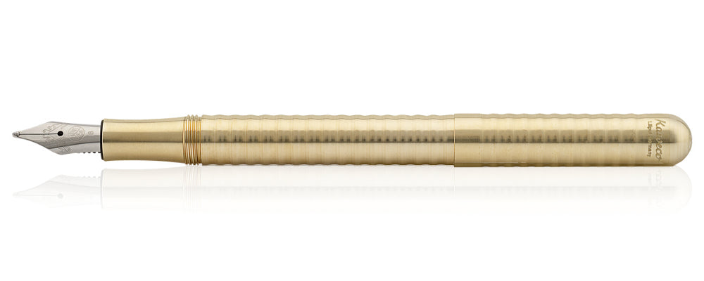 Kaweco Liliput Brass Wave Fountain Pen — Pulp Addiction