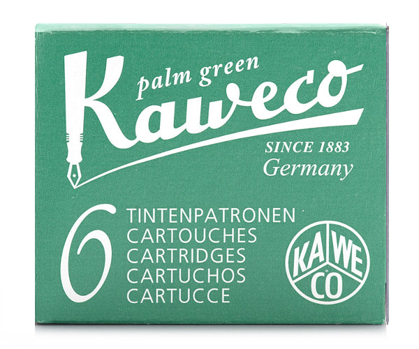 Kaweco Ink Cartridges - Palm Green
