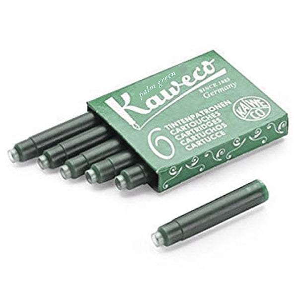 Kaweco Ink Cartridges - Palm Green