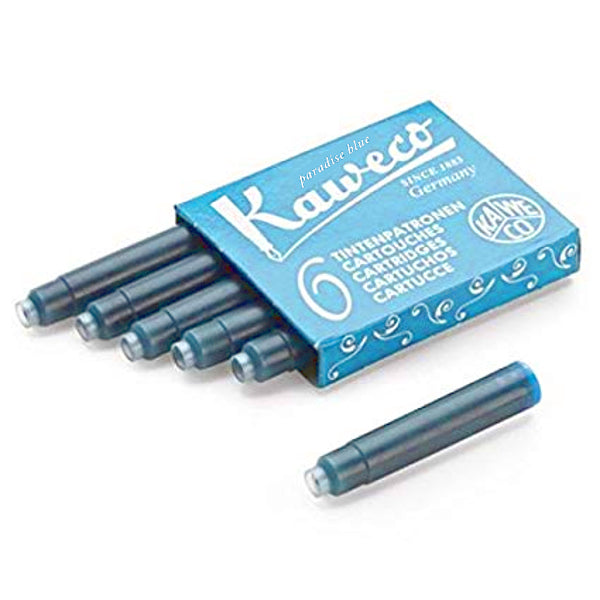 Kaweco Ink Cartridges - Paradise Blue