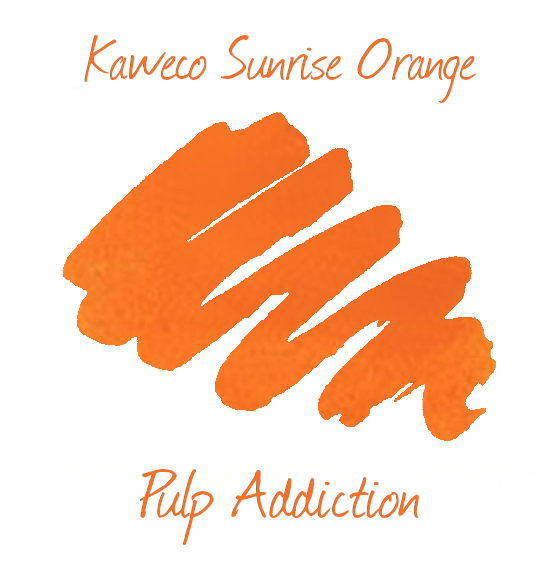 Kaweco Ink Cartridges - Sunrise Orange