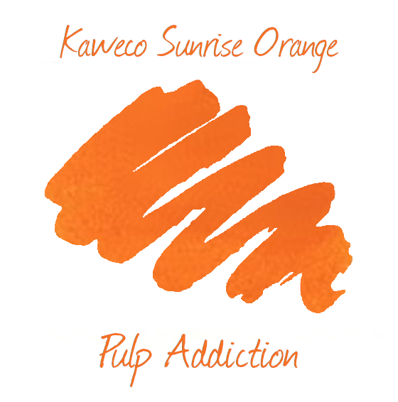 Kaweco Ink - Sunrise Orange - 2ml Sample