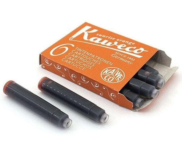 Kaweco Ink Cartridges - Sunrise Orange