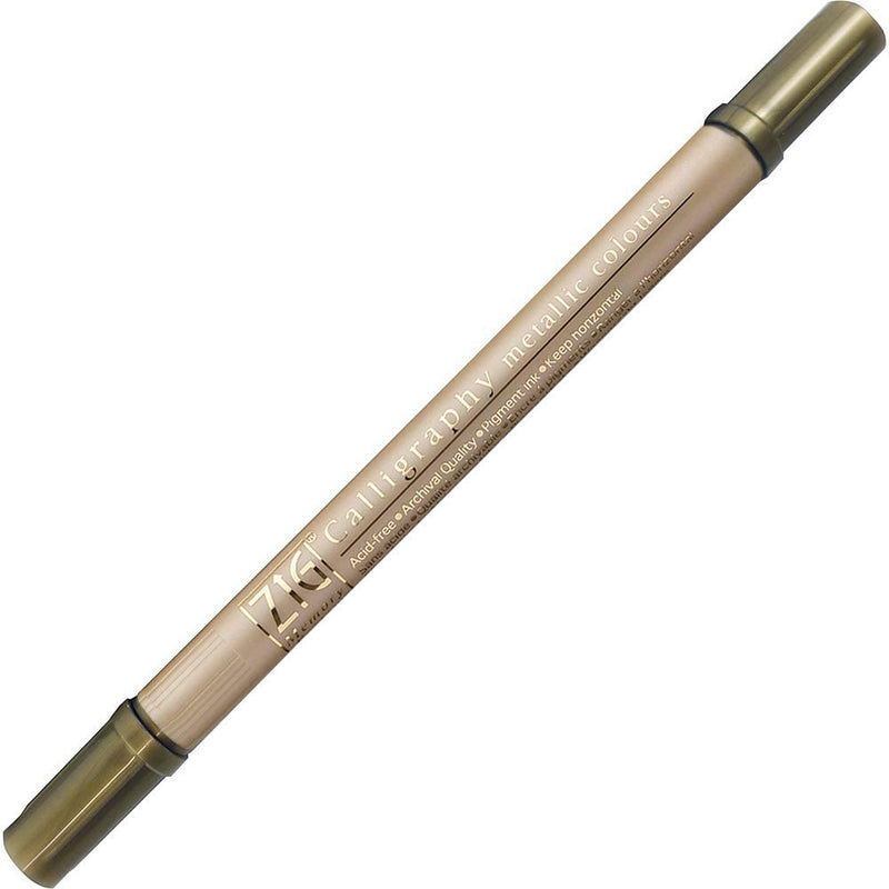 Kuretake Calligraphy Metallic Colours Marker Pen Set 6pc