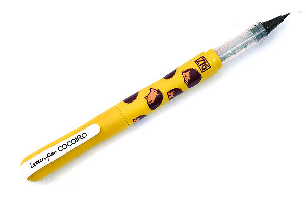 ZIG Letter pen COCOIRO - Hedgehog - Black