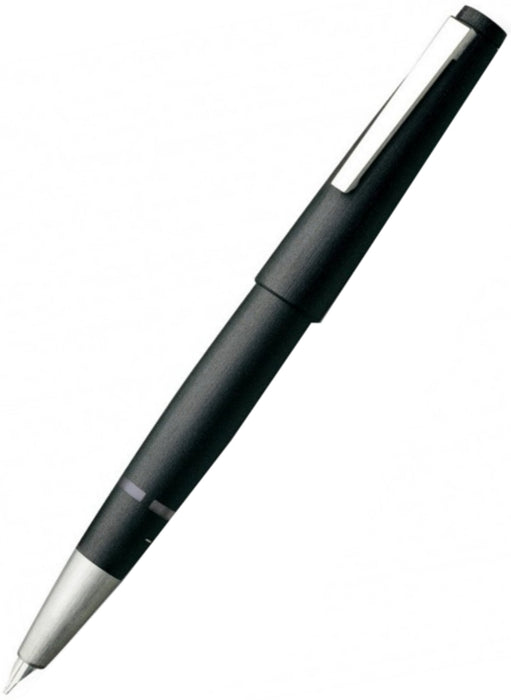 Lamy 2000 Black Fountain Pen - Oblique Medium