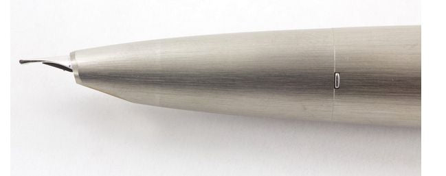 Lamy 2000 Stainless Steel Fountain Pen - Oblique Double Broad