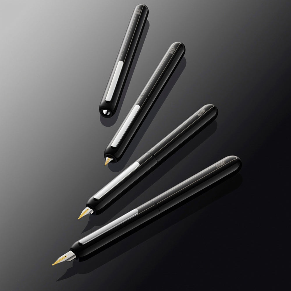 Lamy Dialog 3 Fountain Pen - Piano Black — Pulp Addiction