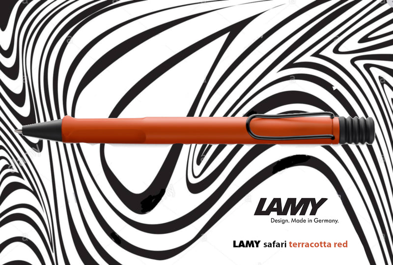 Lamy 2021 Safari Ballpoint Pen - Terracotta
