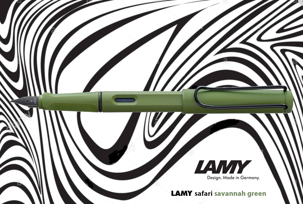 Lamy 2021 Safari Fountain Pen - Savannah — Pulp Addiction