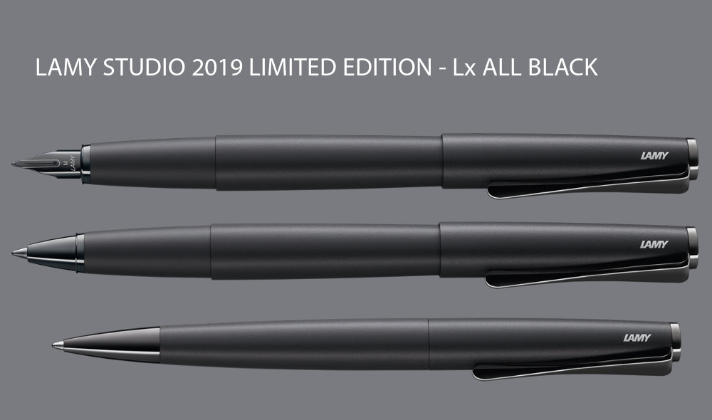 Lamy Studio Fountain Pen - Lx All Black