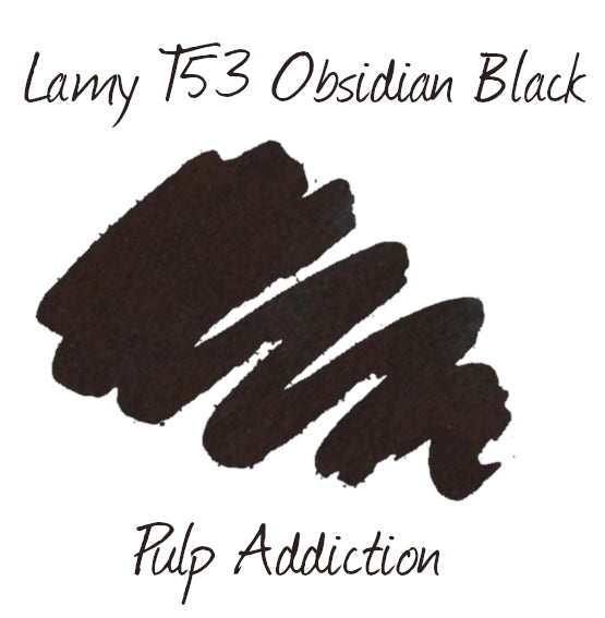 Lamy T53 Obsidian Black Ink - 2ml Sample