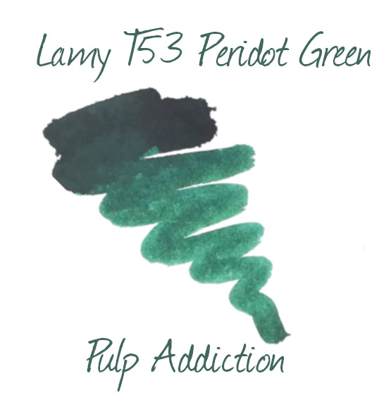 Lamy T53 Peridot Green Ink - 2ml Sample