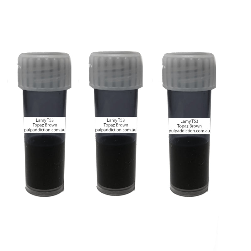 Lamy T53 Topaz Brown Ink - 2ml Sample