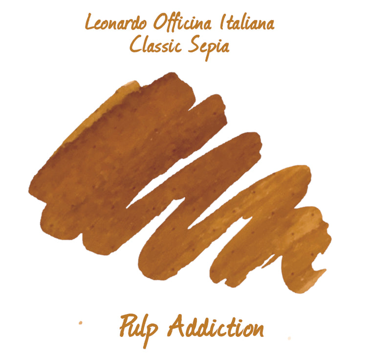 Leonardo Officina Italiana Ink - Sepia 2ml Sample