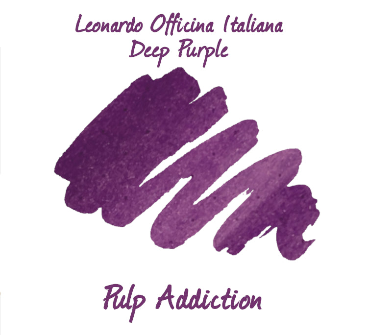 Leonardo Officina Italiana Ink - Deep Purple 2ml Sample