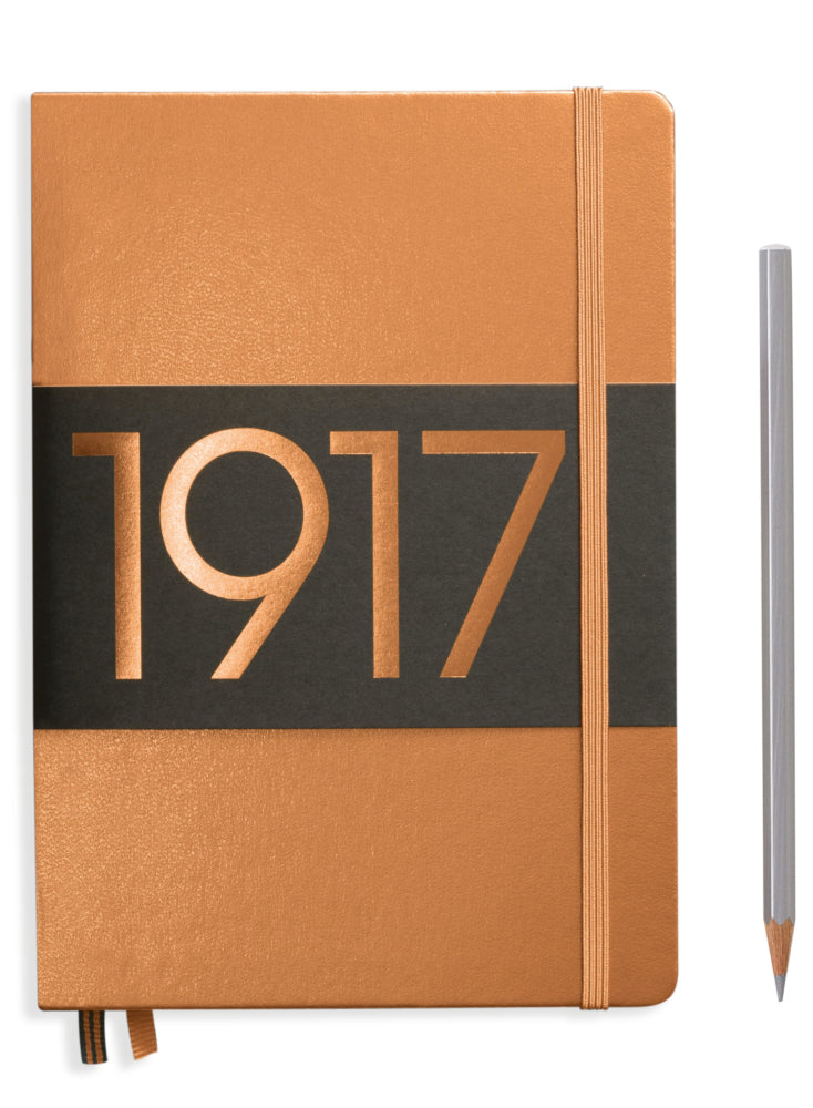 Leuchtturm1917 Notebook Medium (A5), Ruled - Copper