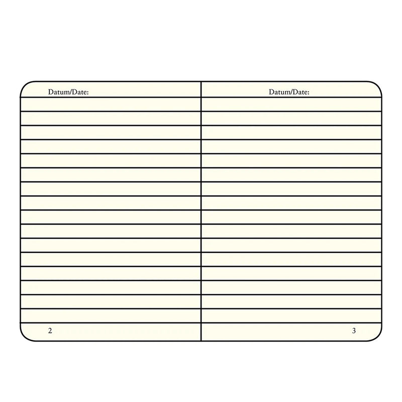 Leuchtturm1917 Notebook Medium (A5), Ruled - Gold