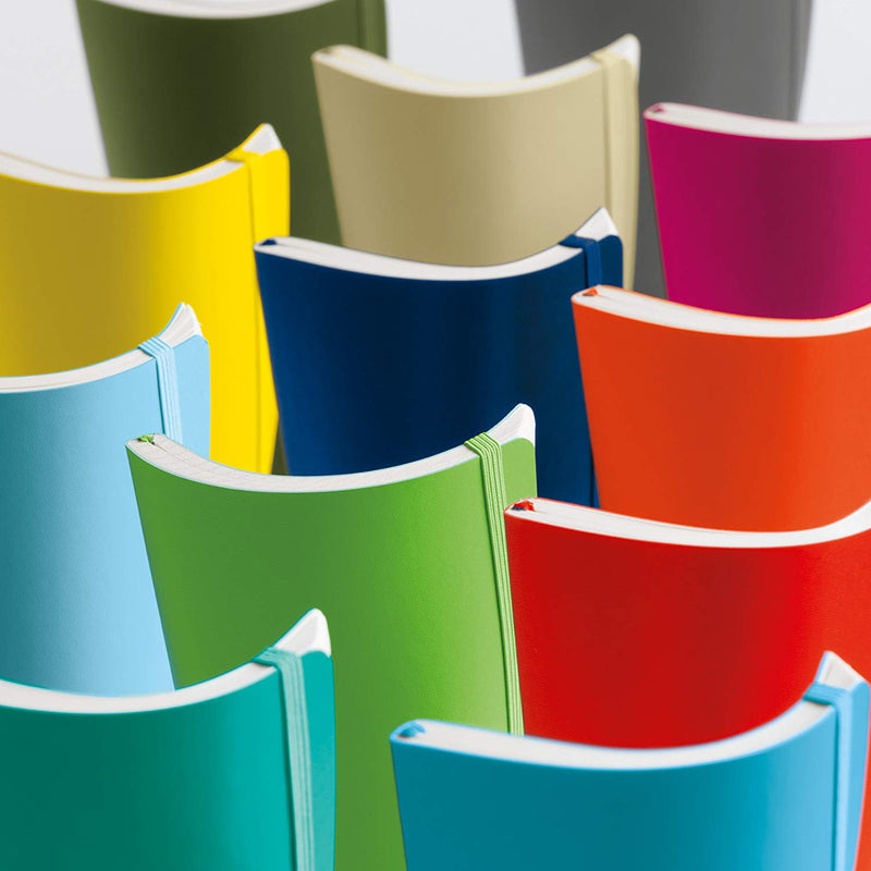 Leuchtturm1917 Notebook Paperback Softcover (B6+), Dotted - Black