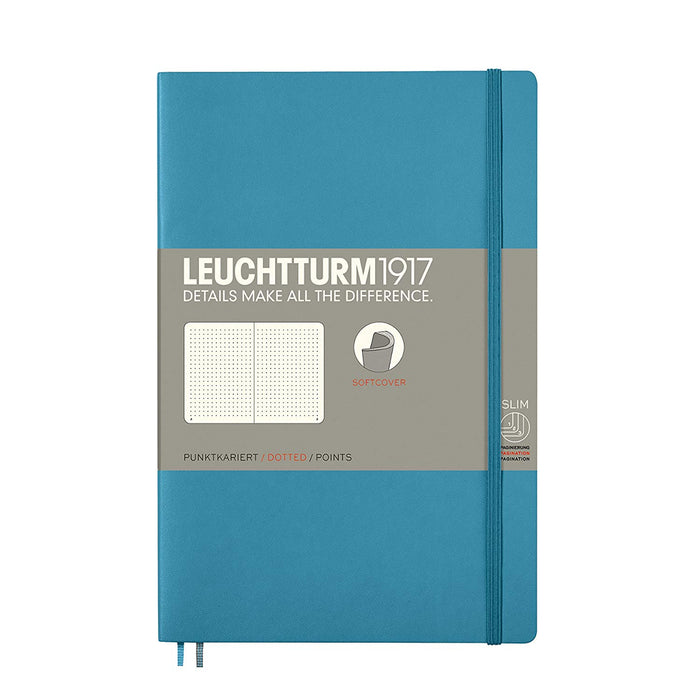 Leuchtturm1917 Softcover Paperback (B6+) Notebook - Nordic Blue Dotted