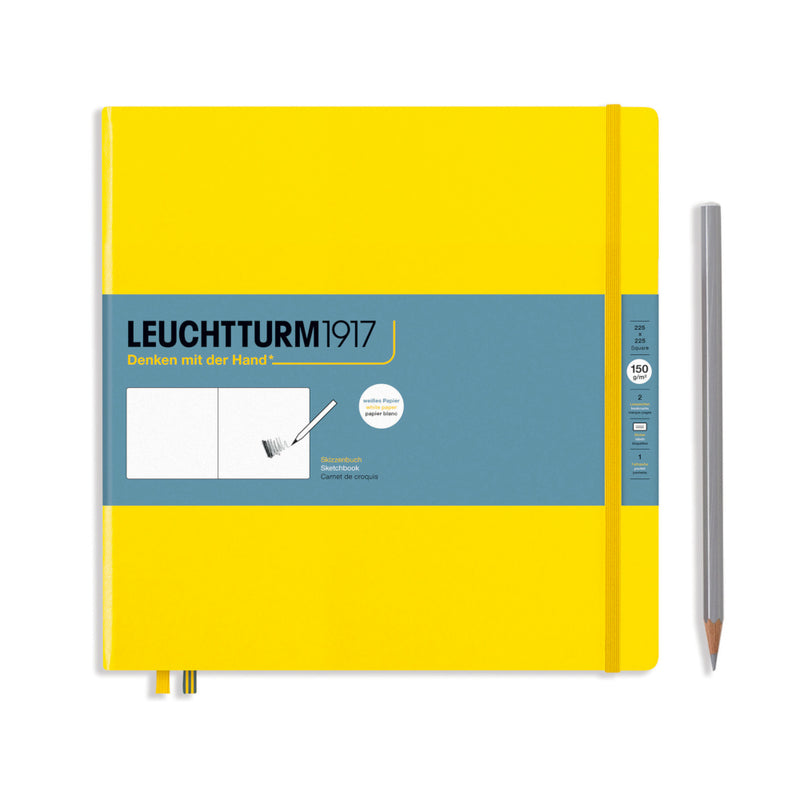 Leuchtturm1917 Square Sketchbook - Lemon
