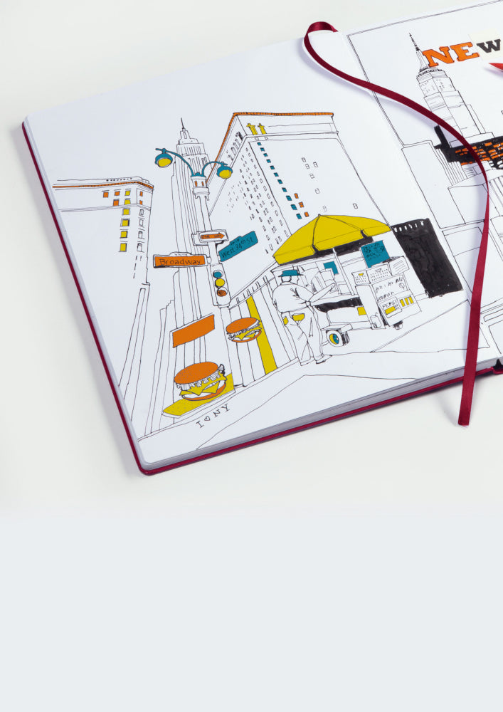 Leuchtturm1917 Square Sketchbook - Lemon
