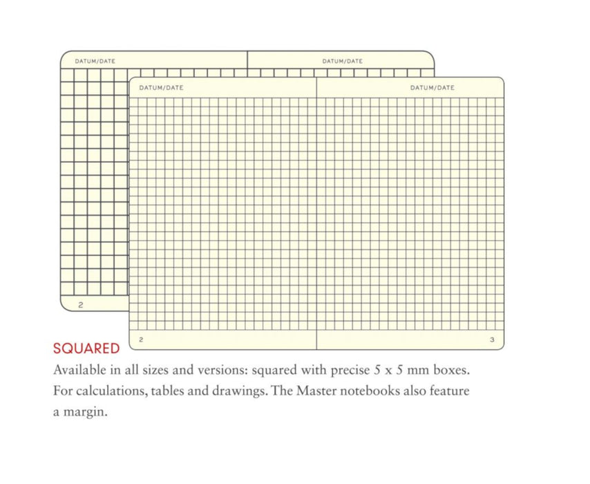 Leuchtturm1917 Hardcover (A5) - Vanilla Square Graphed