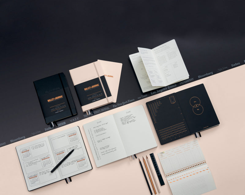 Leuchtturm1917 120gsm Bullet Journal Edition 2 (A5) - Black