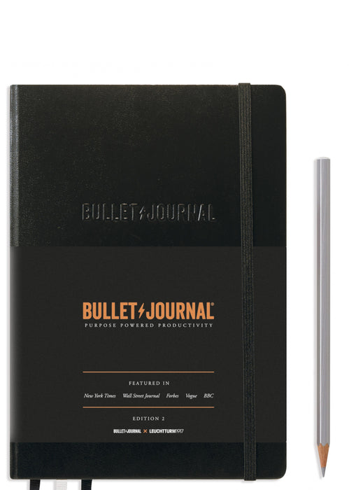 Leuchtturm1917 120gsm  Bullet Journal Edition 2 -  (A5)  Black