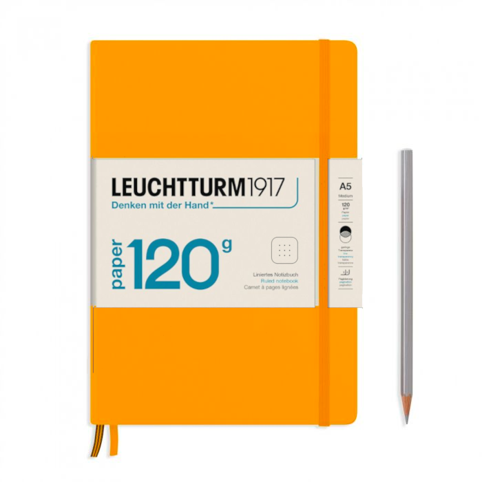 Leuchtturm 120gsm Edition Notebook - (A5) Dotted, Rising Sun
